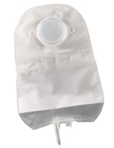 Urostomy Pouch Bend 1 side flocking Small 1 1/2