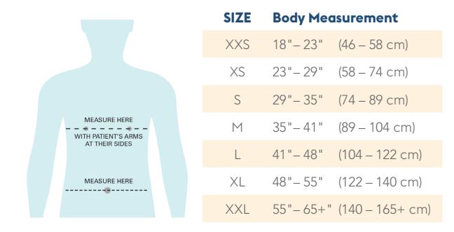 Afflovest Size Chart